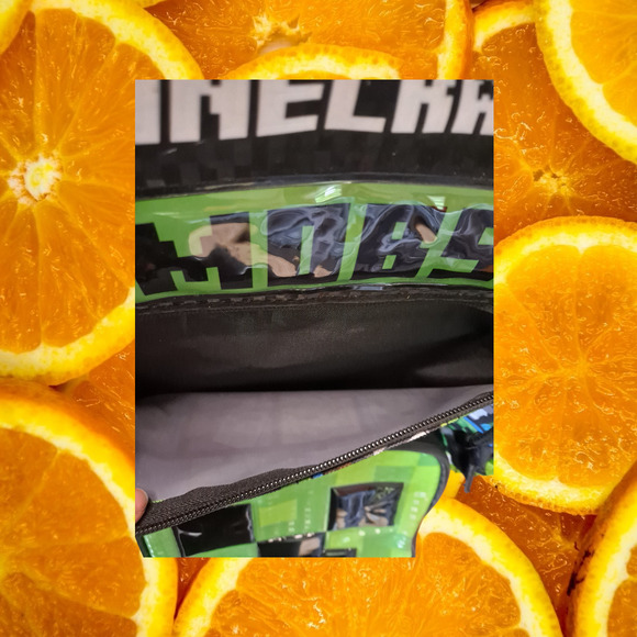 Minecraft Mods Backpack with Attached Thermal Lunch Bag - Picture 5 of 11